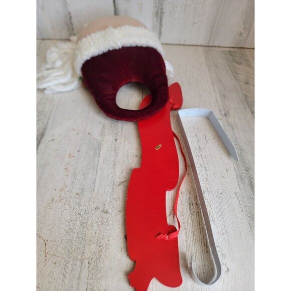 Christmas variety pack sign Plush Santa home decor unique mistletoe - Picture 8 of 8